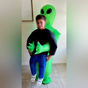 Alien Abduction Youth Halloween Costume One Size